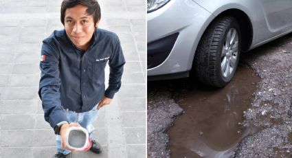 Estudiante mexicano inventa pavimento que se regenera con agua