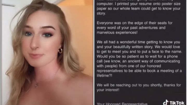 Envía su CV a un restaurante y recibe burlas: "nos divertimos a lo grande"