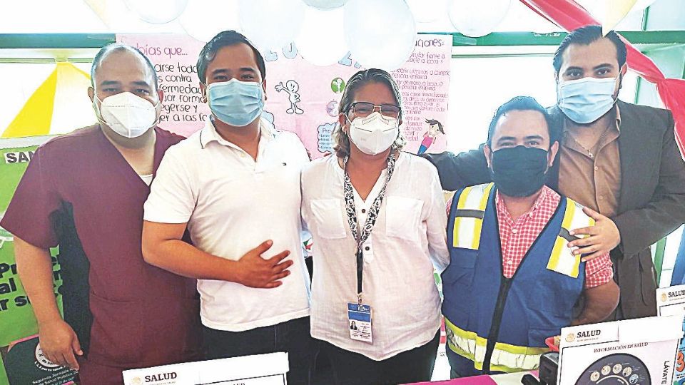 Se instalaron módulos para orientar sobre enfermedades crónicas.