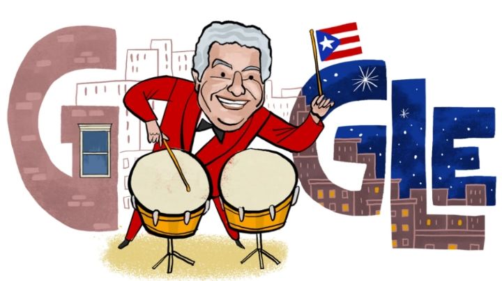 Tito Puente es celebrado en el Doodle de hoy por Google