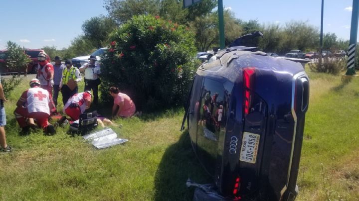 Muere bebé de 2 años tras volcadura en el Bulevar Colosio