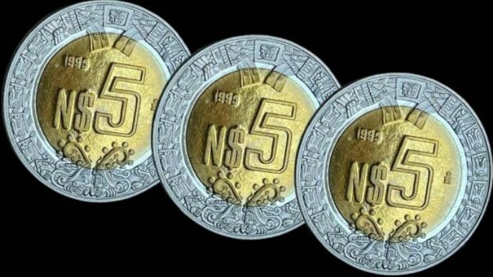 Por esta moneda de 5 pesos puedes obtener hasta 50 mil | FOTO