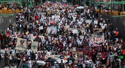 2 de octubre: realizan marcha en CDMX por el 54 aniversario de la matanza de Tlatelolco