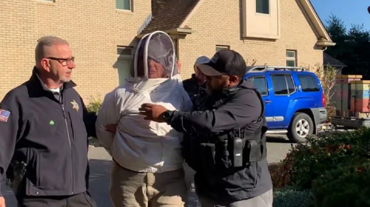 Mujer ataca a policías con un enjambre de abejas; hubo heridos