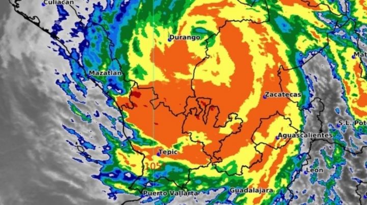 Huracán Roslyn ya es tormenta tropical; sigue su trayectoria EN VIVO