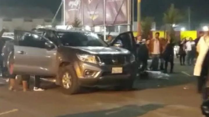 Atropellan a mujer durante riña en Feria de Hidalgo | FUERTE VIDEO