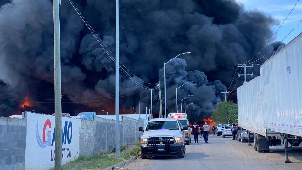 Las llamas se alcanzan a ver desde los cuatro puntos cardinales de la ciudad...