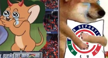 No perdonan al Toluca en redes y lo 'golean' con memes