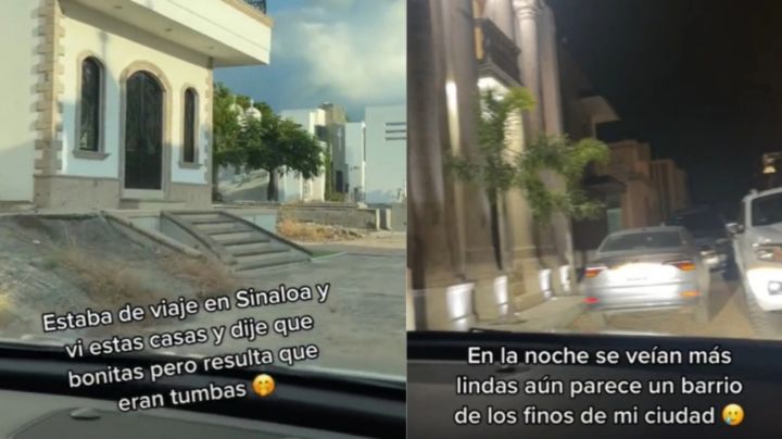 Extranjero confunde panteón de Sinaloa con fraccionamiento de lujo | VIDEO