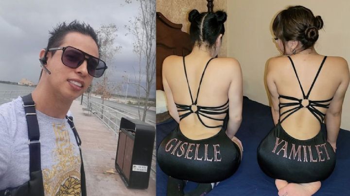 Alex Marín, productor de películas para adultos, se pasea con sus novias en Tamaulipas