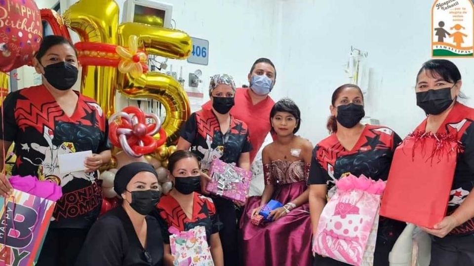 Celebran su festejo en el hospital