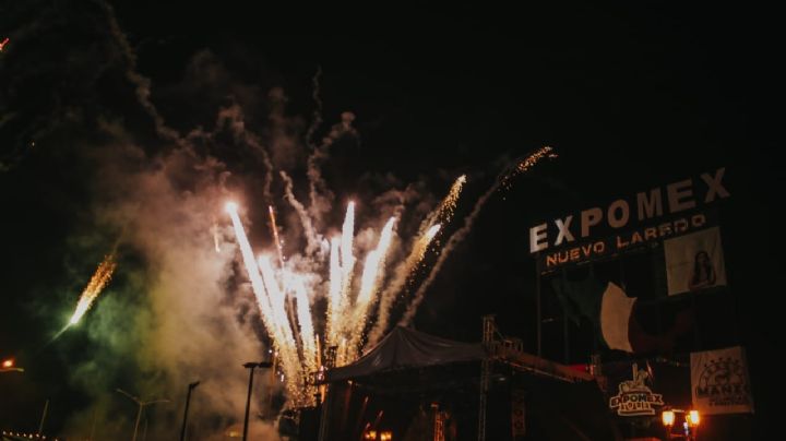 Expomex 2022 tiene una vistosa despedida en Nuevo Laredo | FOTOS