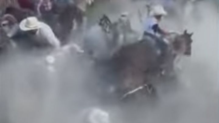 Así fue la impresionante carambola de caballos en plaza de toros en Yucatán | VIDEO