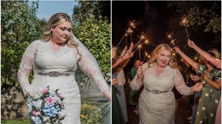 La deja plantada el novio, pero ella siguió adelante con su fiesta