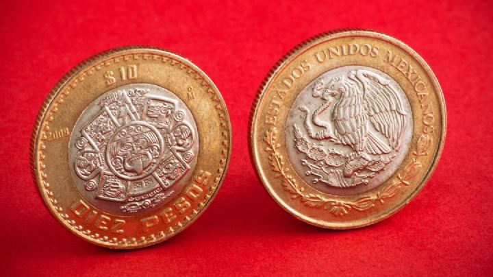 Por esta moneda de 10 pesos puedes obtener hasta 45 mil si tiene ese detalle | FOTO