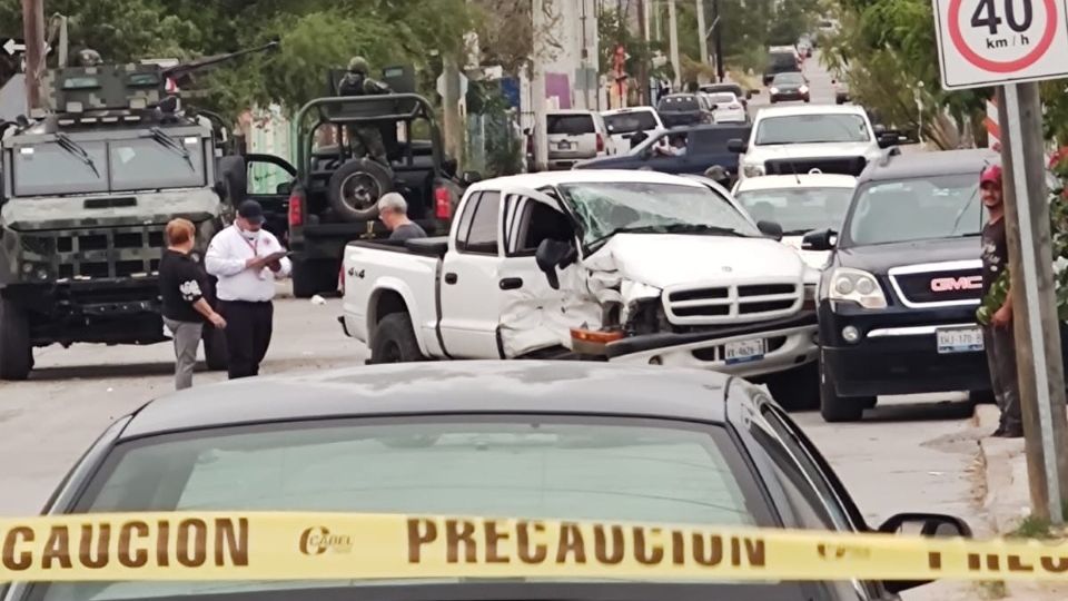 El choque se dio ayer en la colonia Buenavista.