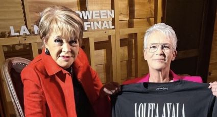 Jamie Lee Curtis presume sudadera de Lolita Ayala en Instagram | FOTO