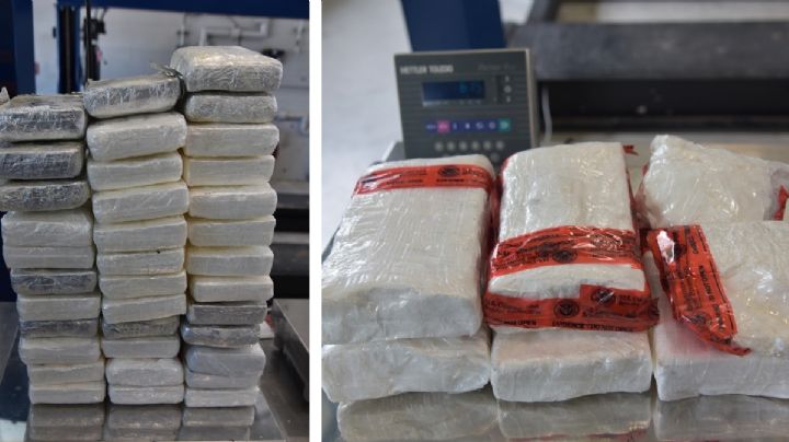 Decomisa Aduanas drogas valuadas en millón y medio de dólares el fin de semana