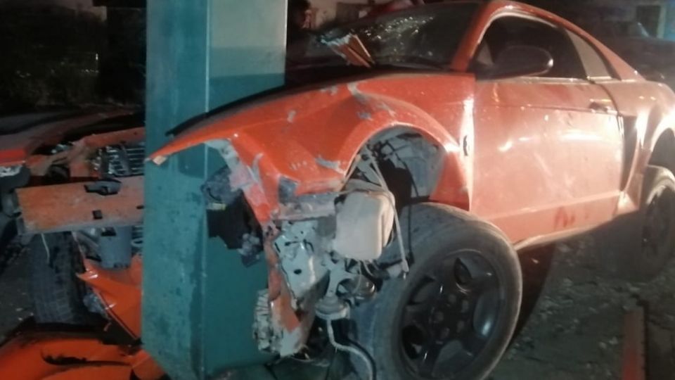 El accidente se dio alrededor de las 22:00 horas del pasado lunes 31 de octubre