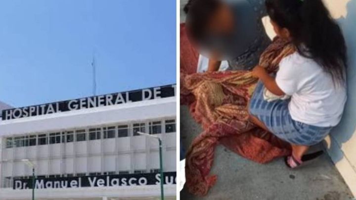 Adolescente da a luz afuera de hospital tras negarle atención; muere su bebé