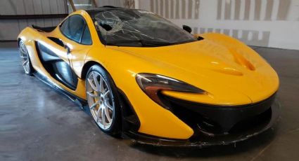 Subastan McLaren inundado de Florida por el huracán Ian a precio de ganga