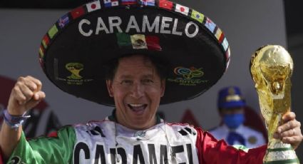 Qatar 2022: 'Caramelo', el aficionado mexicano que sigue al Tri a todas partes