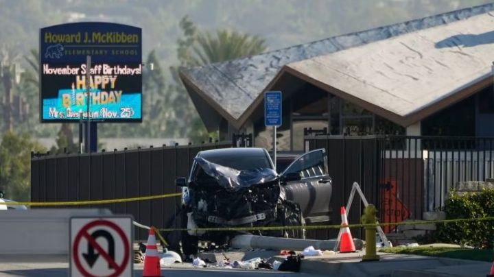 VIDEO | Muestran imágenes del accidente de cadetes en el Condado de Los Ángeles