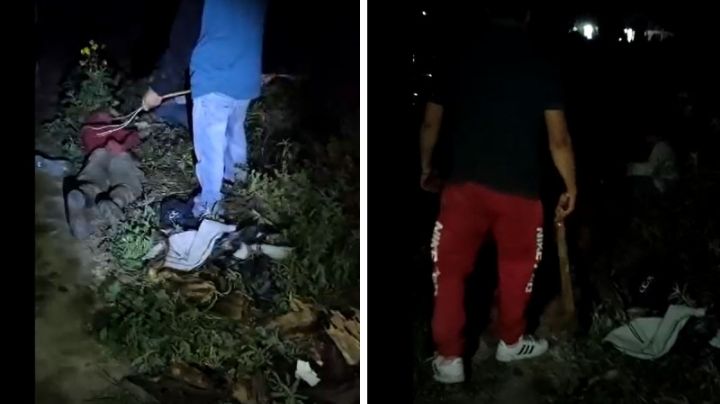 Pobladores de Hidalgo castigan a ladrones ¡a cinturonazos! | VIDEO