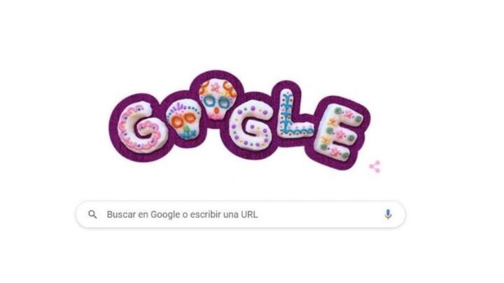 Nuevo doodle de Google conmemora a los difuntos en este Día de Muertos