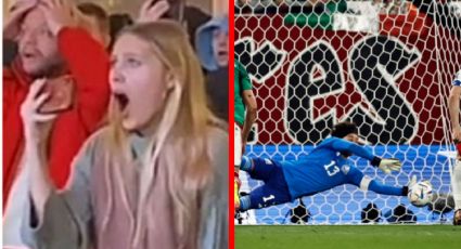 Qatar 2022: Así reacciona aficionada polaca ante el penal atajado por Guillermo Ochoa | VIDEO