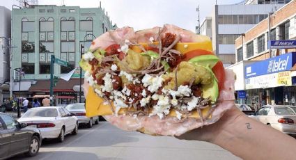 Tortas de la barda en Nuevo Laredo; el famoso sabor de Tampico