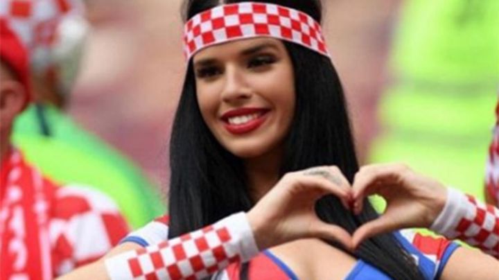 Qatar 2022: descubre a 'La fan más guapa del mundial'; es croata