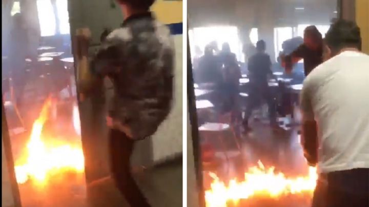 Niño de 12 años pide permiso para ir al baño... ¡y regresa para quemar su salón de clases!