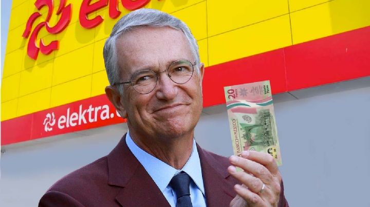 Ricardo Salinas Pliego en Elektra conoció los billetes de 20 pesos