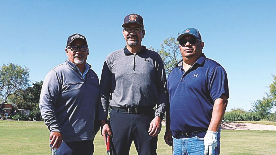 Jerry Rangel, Fred Moreno y Rick Ramos fueron los ganadores del torneo.