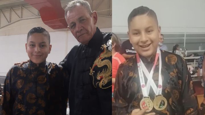 Joven neoladerense gana dos medallas de oro y califica para el Mundial de Artes Marciales