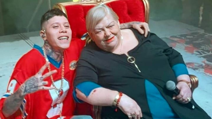 Santa Fe Klan hace llorar a Paquita la del Barrio