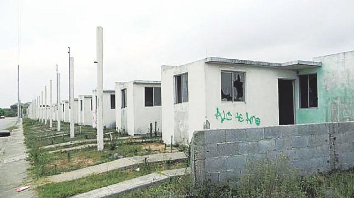 Sí hay viviendas, pero inhabitables