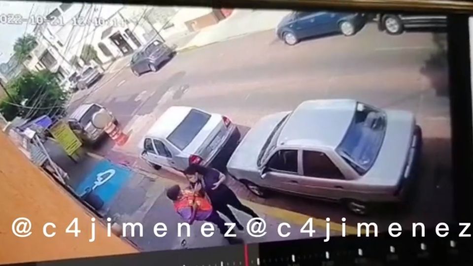 Momentos de terror vivió la víctima, quien se vio en un latente peligro al resistirse al asalto de su bolsa, donde traía una fuerte cantidad de dinero