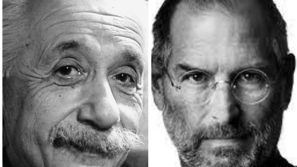 Albert Einstein y Steve Jobs se encuentran en esa lista