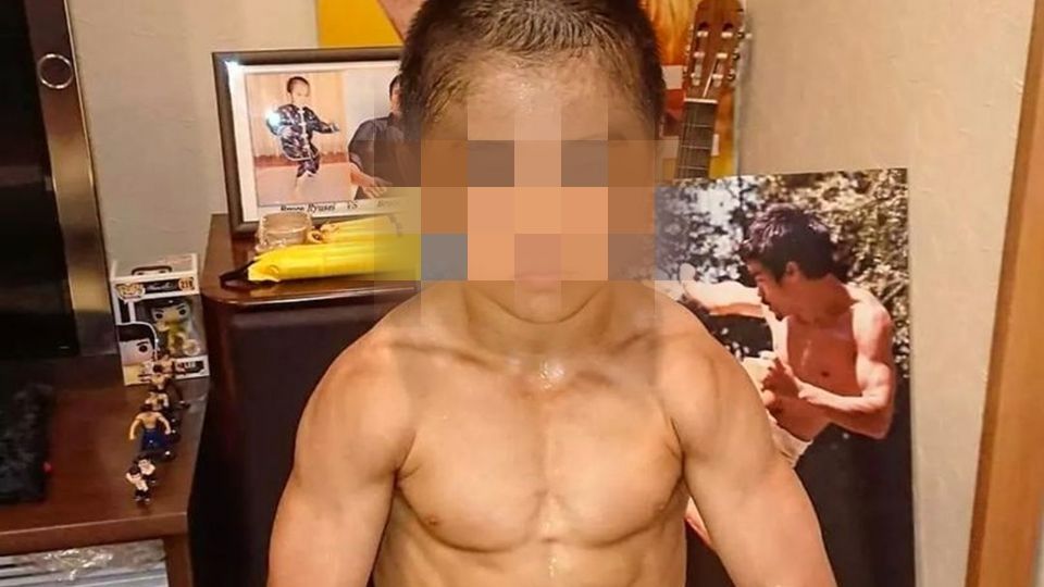 Luce impresionante musculatura a su corta edad