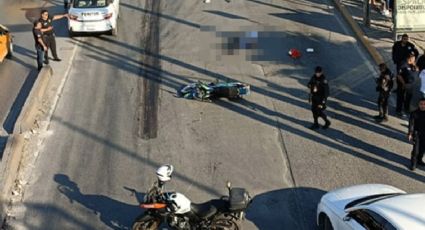 Tragedia en Torreón: Tráiler destroza a pareja que viajaba en motocicleta