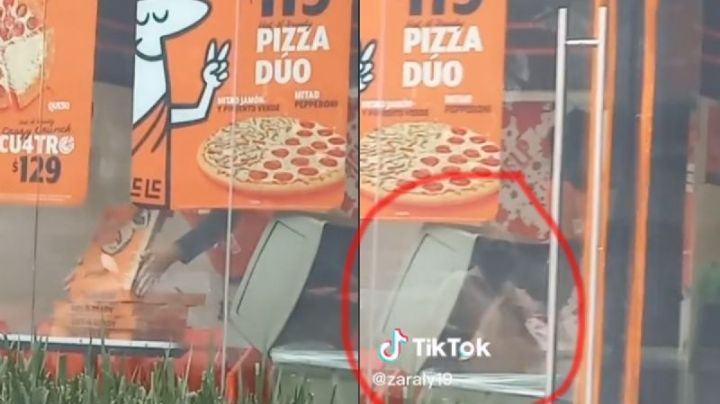 Empleado de Little Caesars que sacó las cajas de basura NO las reutilizó, aclara la marca