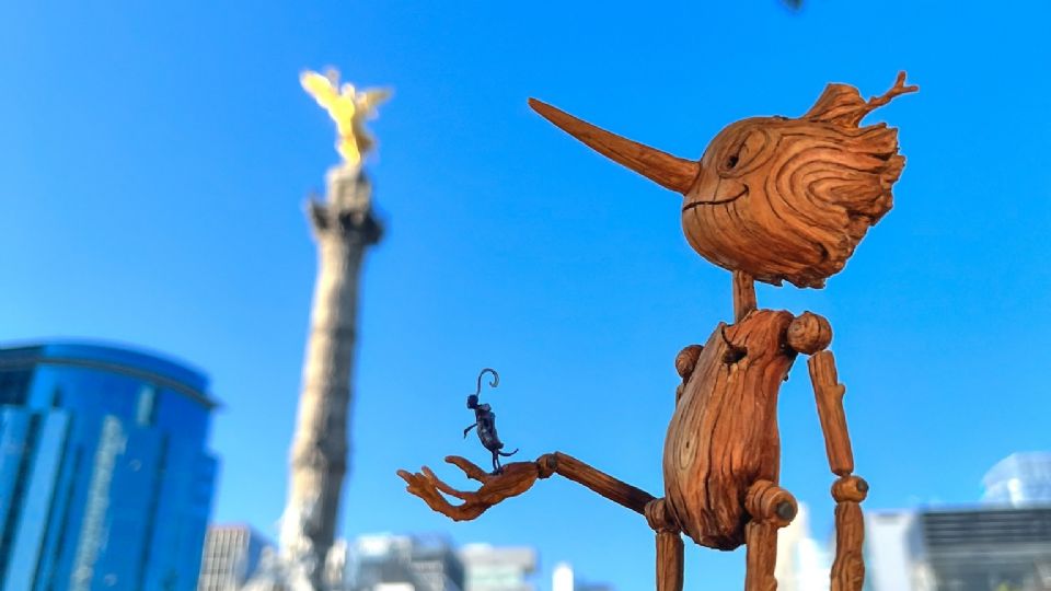 Pinocho se encuentra exhibiéndose en la Ciudad de México.