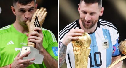 ¿Por qué le pusieron una capa negra a Messi y qué seña obscena hizo el portero de Argentina?