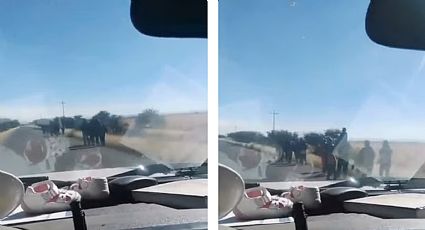 Comando armado asalta caravana de paisanos en Zacatecas; se llevan sus vehículos