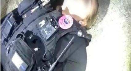 Mujer policía casi muere al inhalar fentanilo; todo quedó grabado | VIDEO