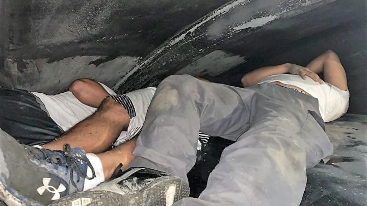 Hallan a cinco indocumentados en 'rompevientos' de tractor-tráiler de la Interestatal 35