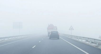 ¡Alerta! Bancos densos de niebla por la mañana podrían provocar accidentes