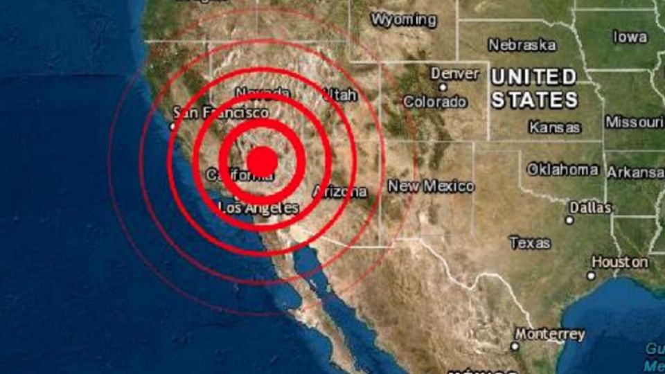 Esta madrugada se sintió el terremoto en la costa de California.